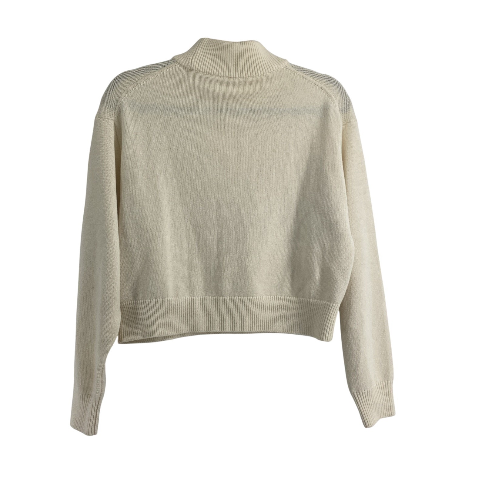 Wilfred Free Sweater Womens Sz Small Wool Cotton Knit High Neck Crop Artizia — image 5 of 8